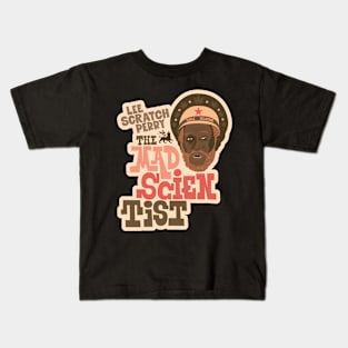 Lee Scratch Perry - The Mad Scientist: Dub Icon Tribute Design Kids T-Shirt